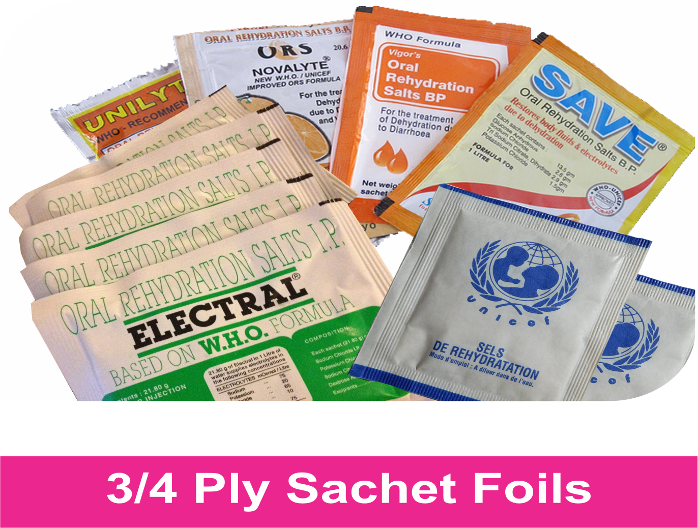 3-4 PLY SACHET FOIL